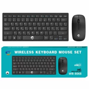 Weibo vezeték nélküli billentyűzet és egér szett 2.4 Ghz