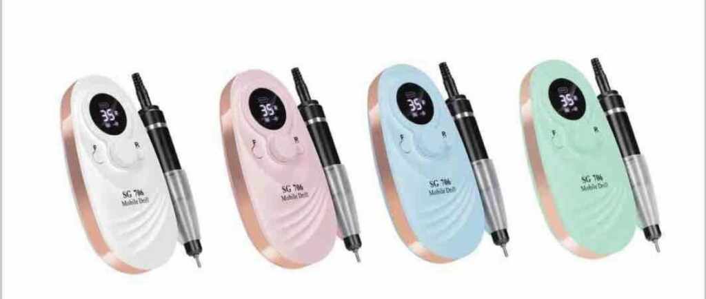 Újratölthető elektromos körömcsiszoló gép SG-706