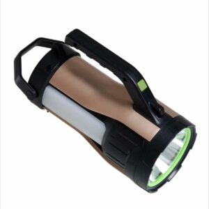 Solar LED akkumulátoros újratölthető zseblámpa keresőlámpa 10 W HEL-T96