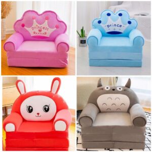 Összecsukható plüss gyerek kanapé fotel