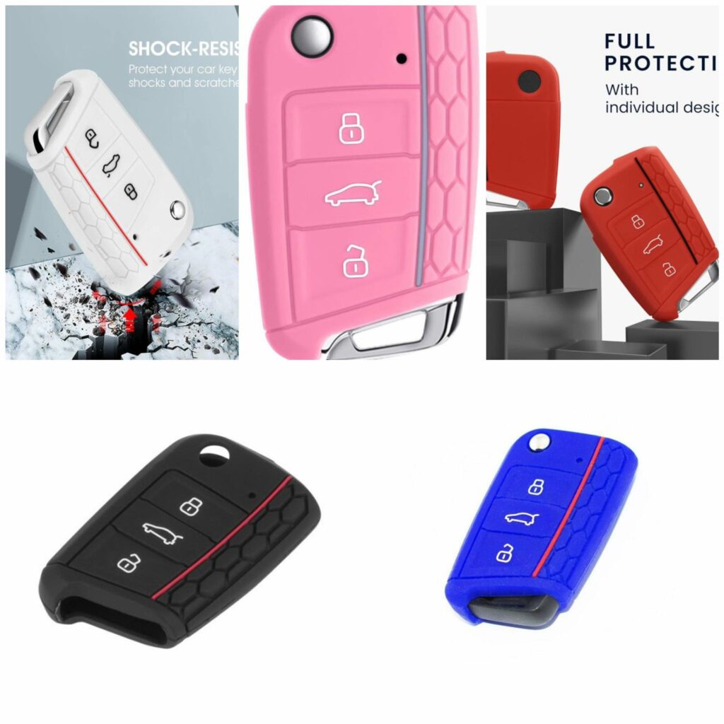 Volkswagen 3 gombos kulcs szilikontok