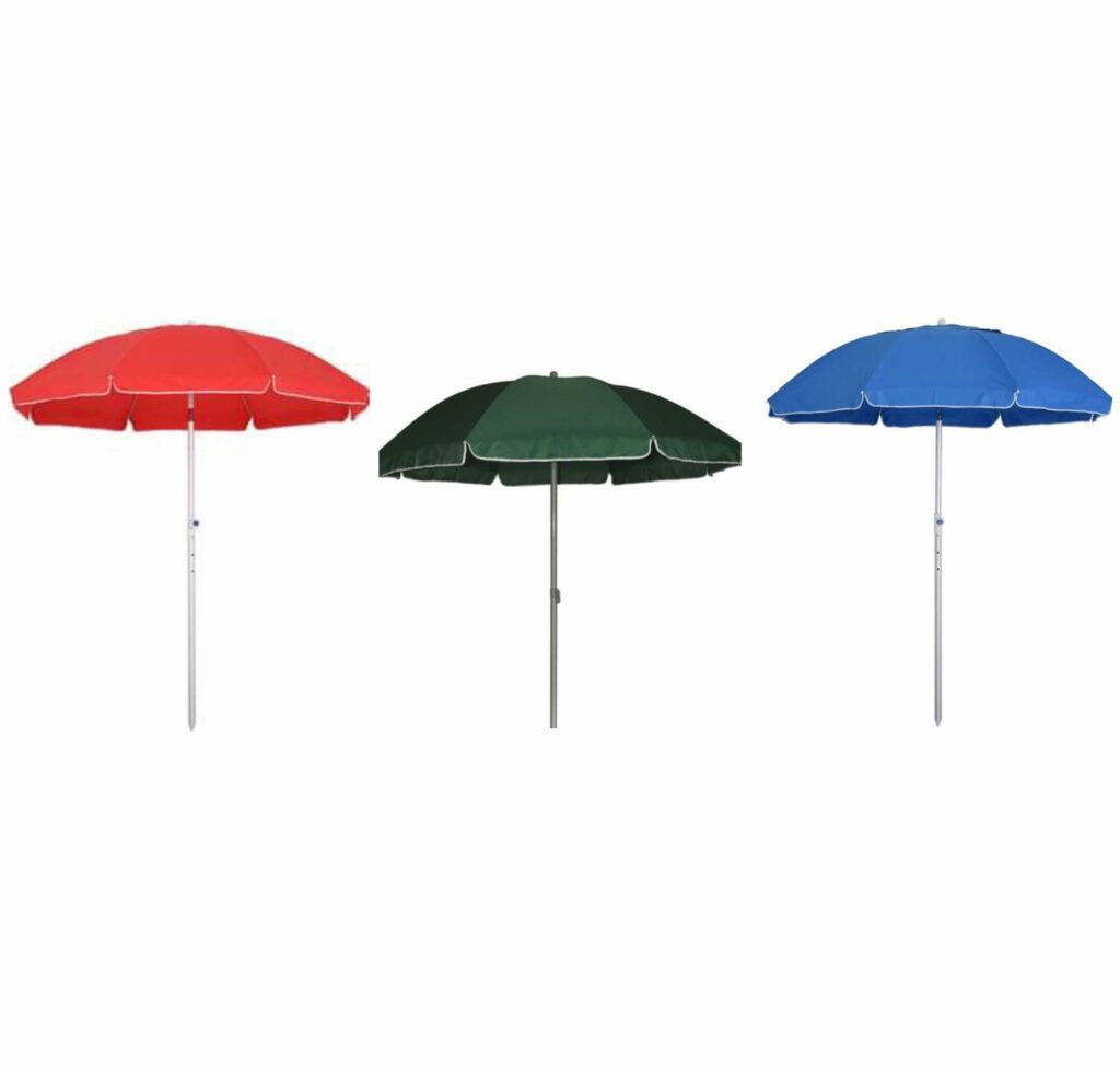 Nagy méretű napernyő több színben