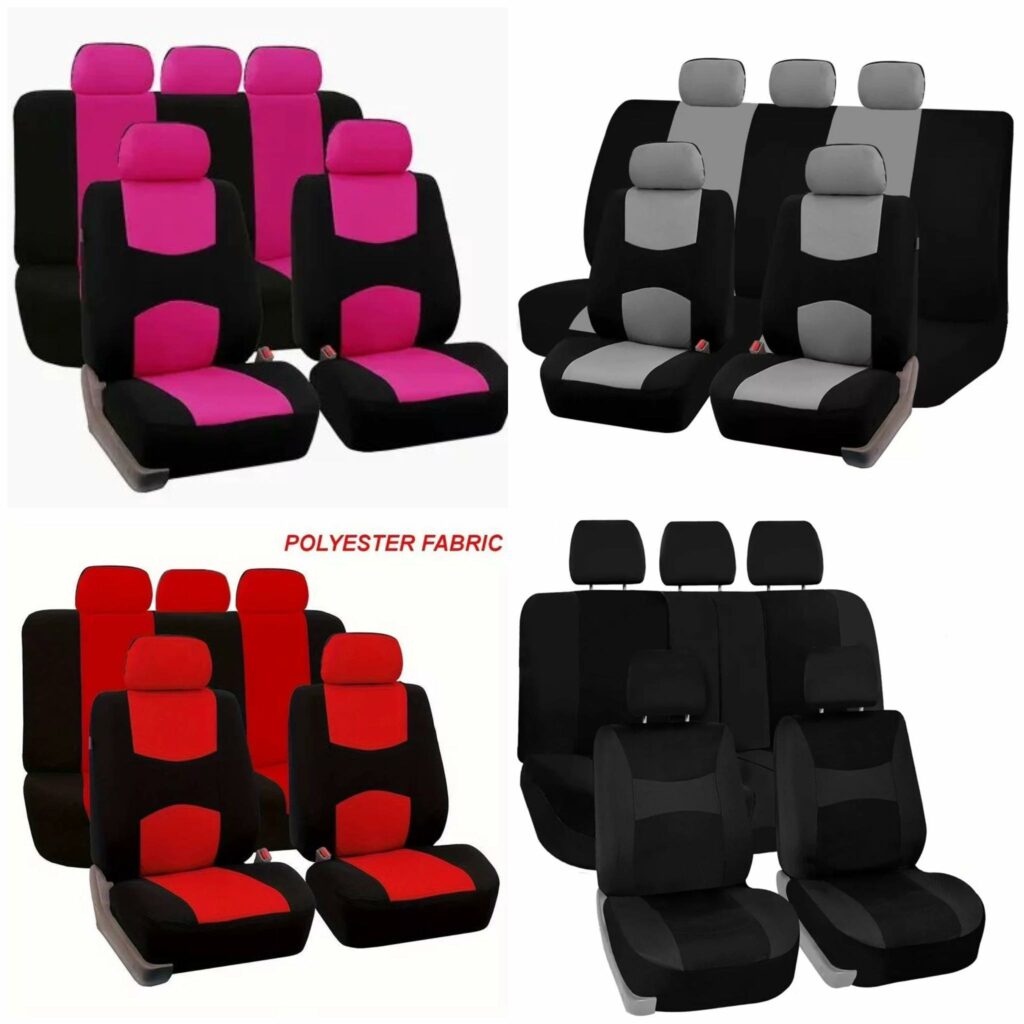 9 részes osztható univerzális üléshuzat szett - Légzsákos