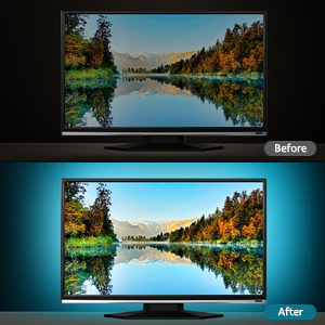 LED szalag TV háttérvilágítás RGB fényszalag távirányítóval 5 m