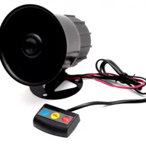 Állathangokat utánzó autó sziréna-ló-kutya-tehén hanggal 3 szólamú 12V-30V