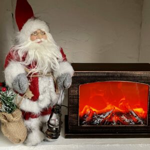 Látványkandalló LED lánghatással