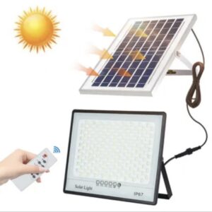 Tükröződésmentes napelemes lámpa 300 W