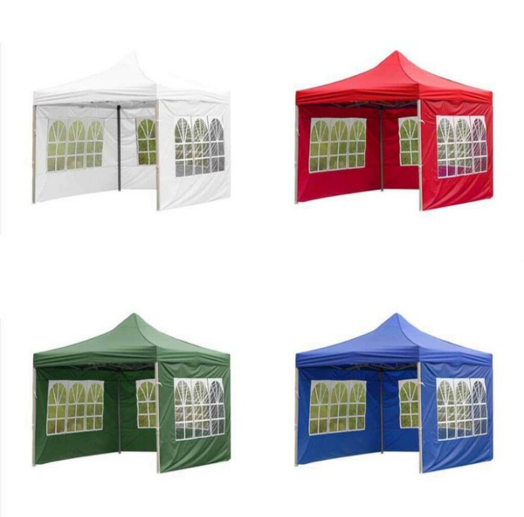 Oldalfal ablakos oldalponyva rendezvény sátorhoz 9 m