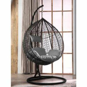 Nagyméretű kerti függőfotel díszpárnákkal több színben
