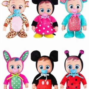 Cry babies interaktív sétáló éneklő síró babák