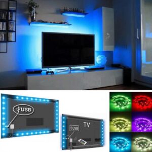 Wifi-s LED szalag TV háttérvilágítás telefonról vezérelhető 3 m