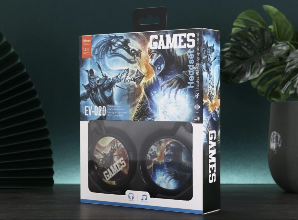 Gaming fejhallgató EV-020