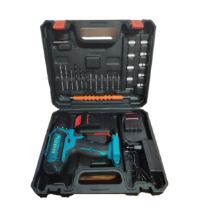 Kimiyo 36V akkus fúrógép 28 részes kiegészítő készlettel és 2 db akkumulátorral CH23-296