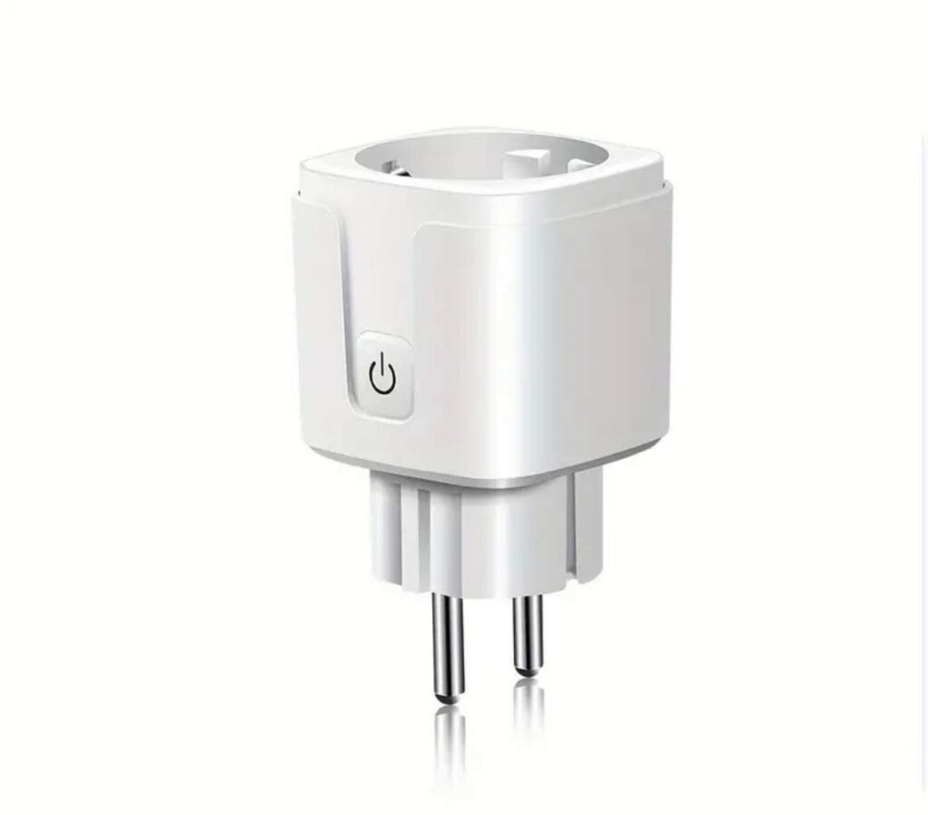 Fogyasztásmérő wifis okoskonnektor telefonról vezérelhető időzíthető