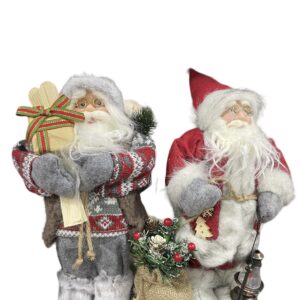 Karácsonyi mikulás dekoráció 40 cm figura