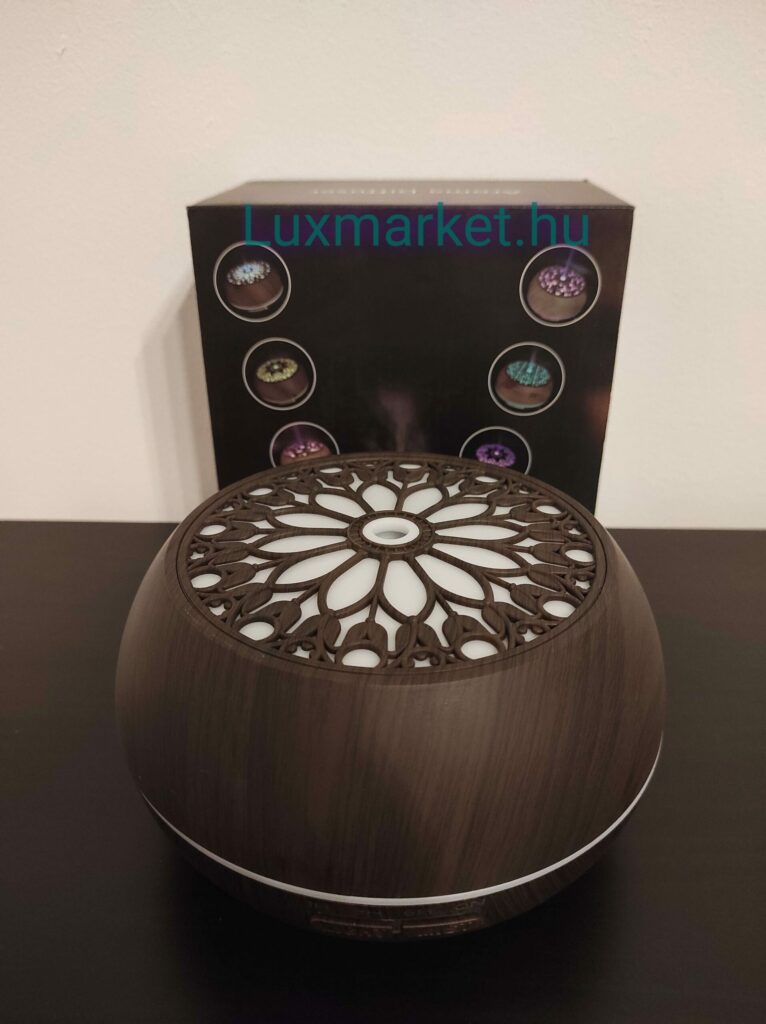 Lótusz ultrahangos aroma diffúzor párásító készülék