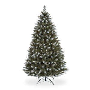 Exkluzív hóval borított Luc műfenyő