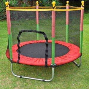 Gyermek trambulin védőhálóval 140 cm