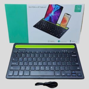 Multi Platform Bluetooth billentyűzet tablet és telefontartóval