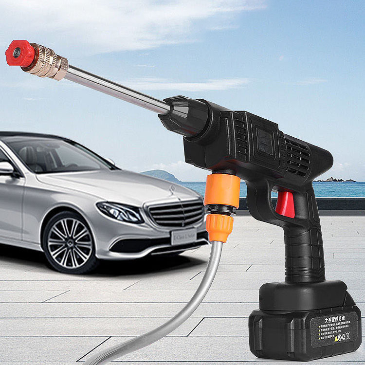 Weber hordozható magasnyomású autómosó szett 2 akkumulátorral