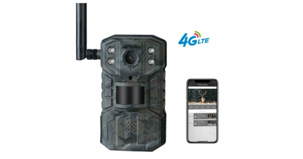 Professzionális vadkamera 4G livestream applikációval