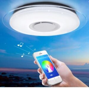 UFO Bluetooth RGB Mennyezeti Lámpa Hangszóróval
